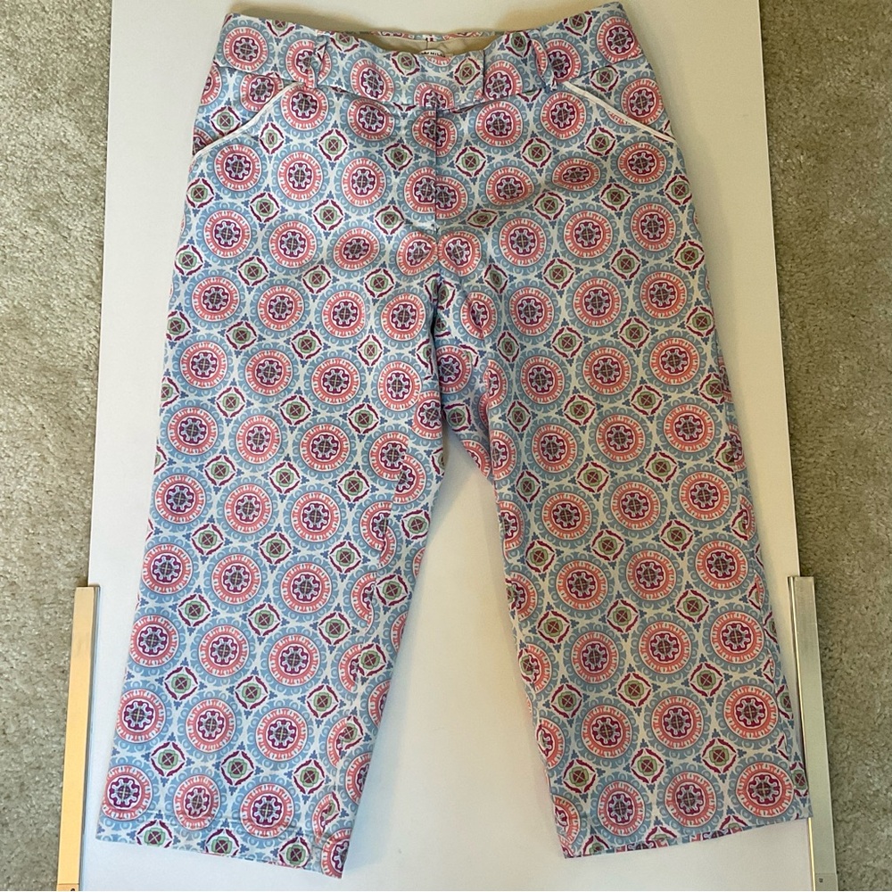 Peter Millar Women’s Print Cropped Golf Pants 6